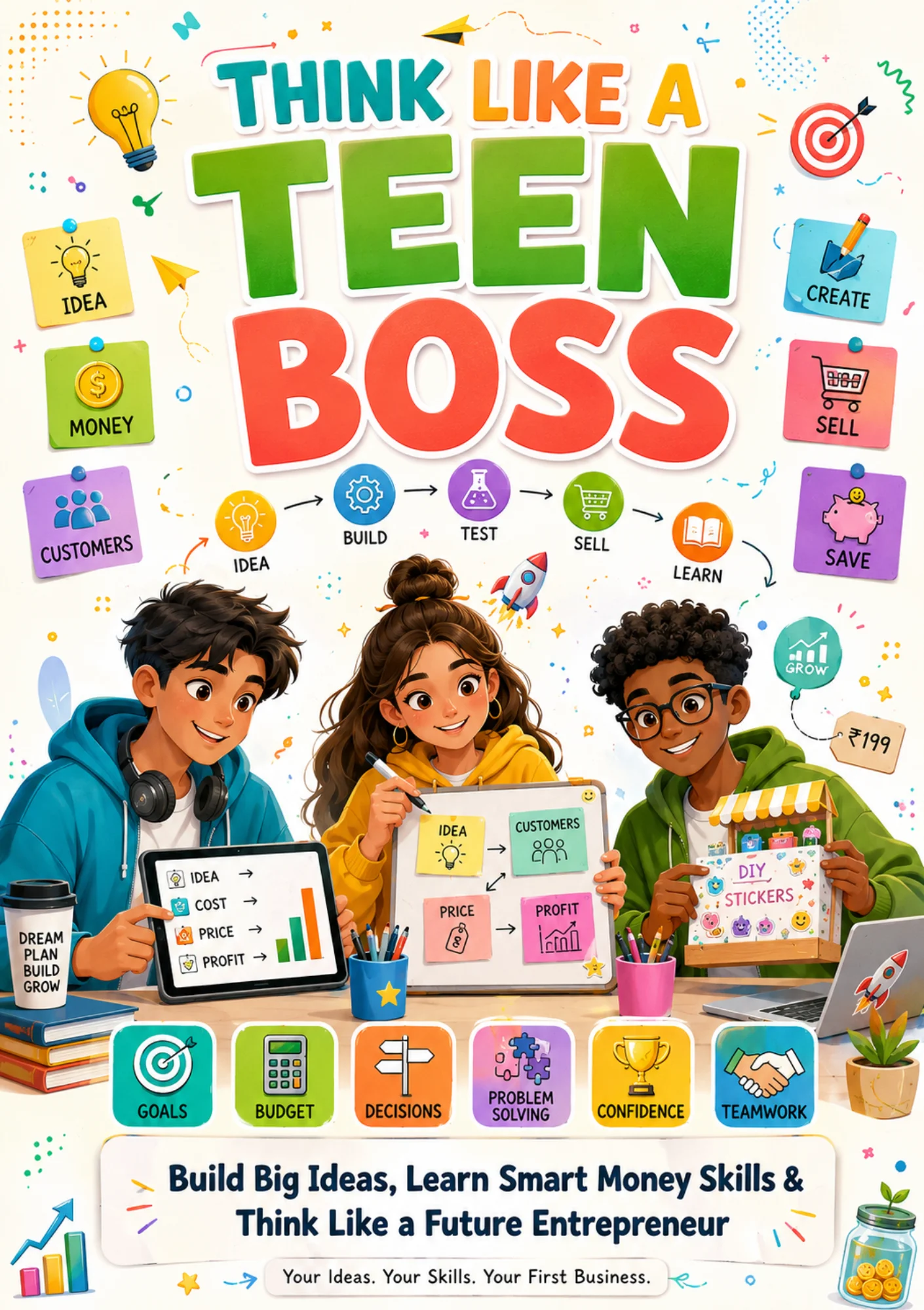 Think Like a Teen Boss — Book 1 cover